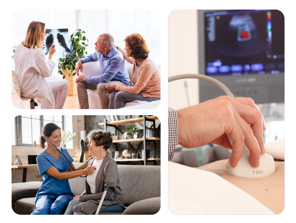 Ultrasonido rayos x y laboratorio